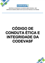 Capa - Código de Conduta Ética e Integridade da Codevasf