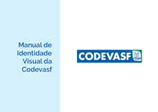 Capa do Manual de Identidade Visual da Codevasf