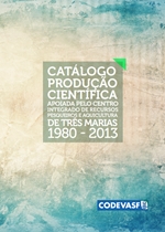 Capa - Catálogo da produção científica apoiada pelo Centro Integrado de Recursos Pesqueiros e Aquicultura de Três Marias - 2015