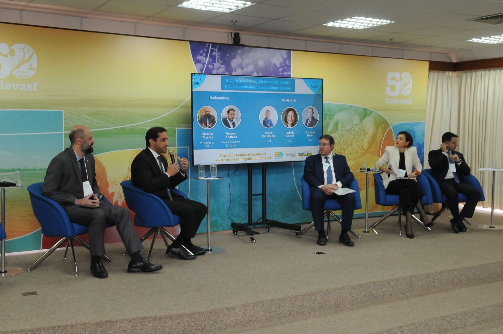 Painel 1 - Governança e Integridade na Codevasf