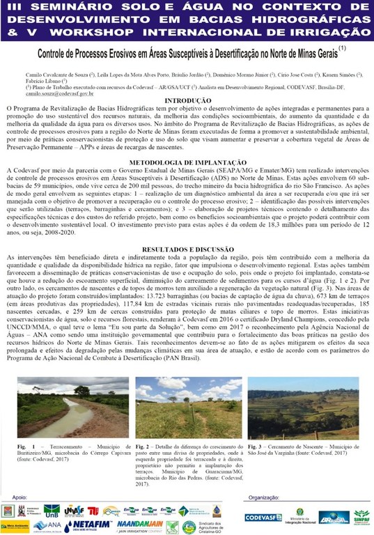 Controle de processos erosivos em áreas susceptíveis à desertificação no norte de Minas - Camilo Cavalcante de Souza - Codevasf.JPG