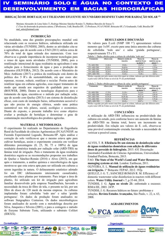 31 - Irrigação de hortaliças utilizando efluente secundário desinfectado por radiação solar.JPG