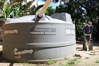 Cisterna do programa Água para Todos