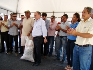 entrega sementes