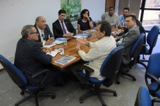 Atuação da Codevasf no DF e em cidades do Entorno é tema de reunião em Brasília (DF)