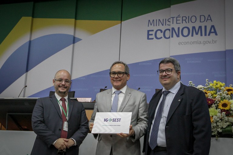 4º Certificação do IG-Sest. Foto: Albino Oliveira - Ascom/Ministério da Economia