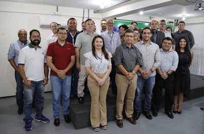 Reunião com os empregados da Companhia na sede da 8ª Superintendência Regional, em São Luís