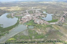 Imagem aérea do município Cedro de São João