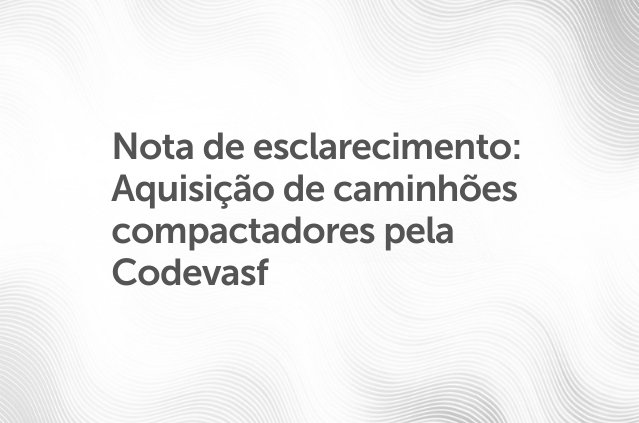 Nota de esclarecimento