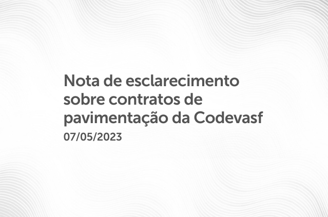 Nota, 07/05/2023