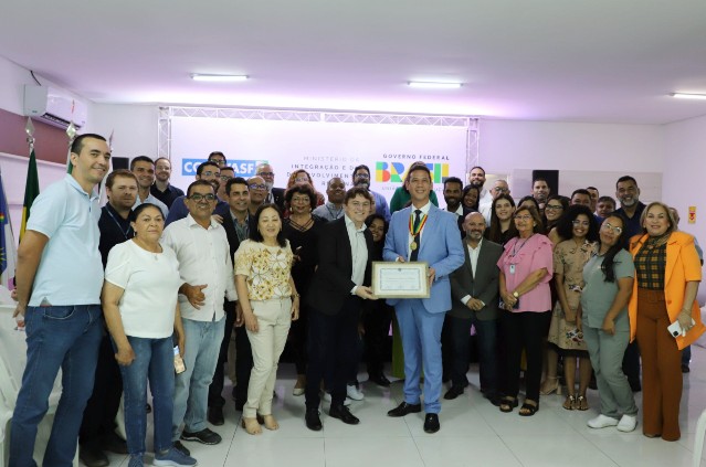 Homenagem à Codevasf em Petrolina