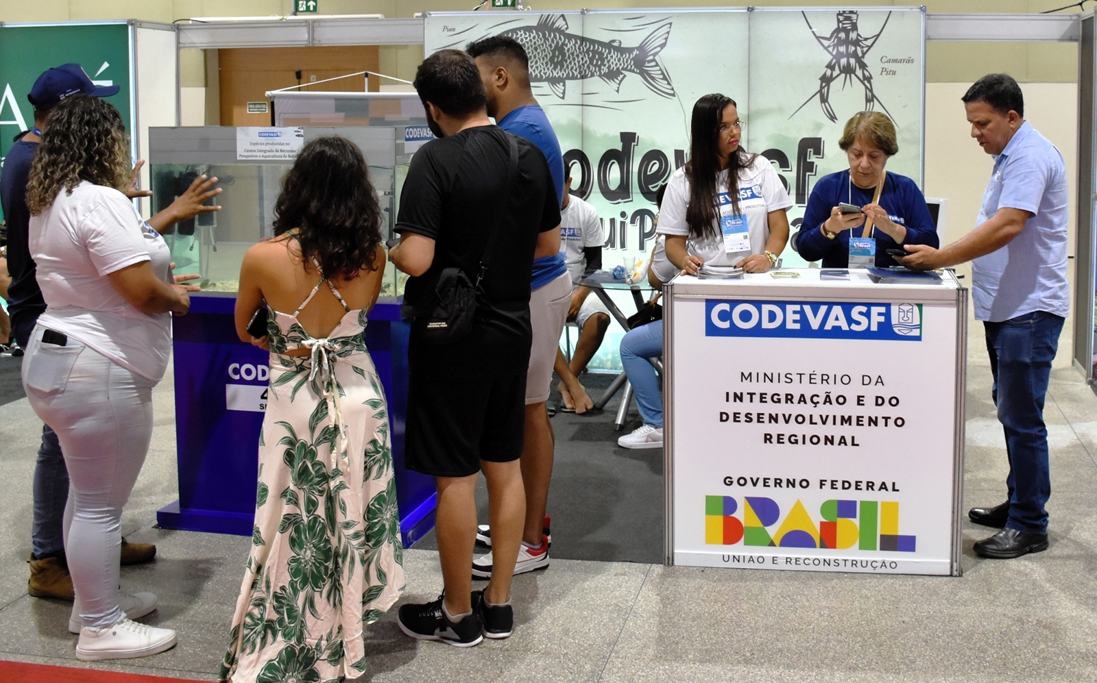 Codevasf apresenta ações na AquiPesc Brasil, em Aracaju