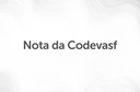 Nota da Codevasf